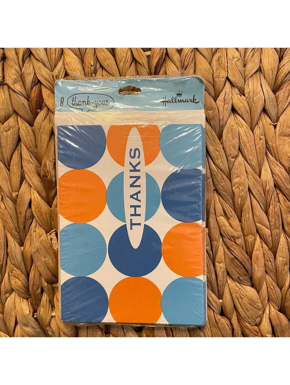 ✅Hallmark Polka Dot Note Cards Blank Inside With Envelopes Set#️⃣0966